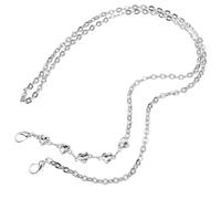 Luxshiny Chaîne Métallique Argenté à Double Attache pour Paquet à Main