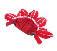 Luxshiny Chapeau de Chat d'halloween en Peluche Motif Fleur Carnivore, Chapeau Décoratif Respirant et Chaud pour Photo de Petits Animaux de Compagnie