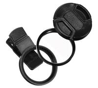 Luxshiny Clip 52mm pour Filtre D'objectif de Téléphone Portable 4 Points en Plastique Noir Cadre Solide, Design Créatif et Style Cool pour Accessoires Photo Smartphone