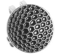 Luxshiny Clip de Casquette de Golf Rond en Fer Marqueur Magnétique | Marqueur Amovible Rapide, Surface Polie sans Bavure, pour Casquettes et Ceintures Parcours