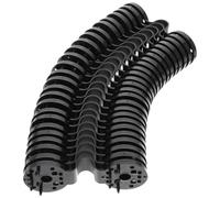 Luxshiny Clips de Fixation Filet d'Ombrage Jardin 30 Pièces Noir Pinces Antidérapantes pour Serrage Utilisables pour Filets de Protection Solaire et Parasol en Extérieur