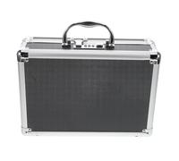 Luxshiny Coffre De Rangement avec Poignée Organisateur Outils Boîte à Outils Multifonctionnelle Conteneur Bacs De Rangement avec Couvercles Caisse à Monnaie Verrouillable