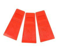 Luxshiny Coins d'Abattage Plastique 3 Pièces Pointes Surélevées pour Menuiserie et Travail Forestier, Outils pour Calage et Coupe d'Arbres