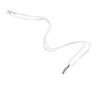 Luxshiny Collier Pendentif Couteau Réaliste Sanglant Collier de Pull Chic en Alliage Collier Créatif Gothique pour Hommes et Femmes Accessoire Halloween et Fête