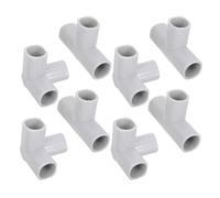 Luxshiny Connecteurs en T pour Parc Bébé 8 Pièces, Joints de Remplacement pour Portillon de Sécurité, Plastique Résistant, Accessoires Modulables, Kit pour Parc Intérieur Bébé