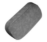 Luxshiny Coussin de Genouillère et Coussin pour Coude en Daim Spécial Gris pour Jambes Support de Siège Conducteur Adapté à L’Intérieur de Voiture