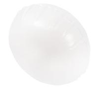 Luxshiny Coussin Gonflable pour Canapé en PVC Blanc, Léger et Portable, Design Transparent Semi-Transparent, pour Salon et Voiture