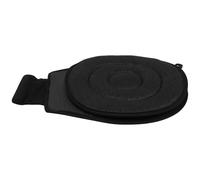 Luxshiny Coussin Pivotant de Siège Auto Multifonction 1 Pièce Antidérapant Noir Double Anneau pour Personnes Âgées et Femmes Enceintes, Coussin Rotatif Léger et Portable pour Voiture