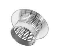 Luxshiny Couvercle de Ventilation de Cheminée Antirouille Protection Pluie pour Tuyau Échappement de Installation Facile Conception Convient à Divers Systèmes Échappement
