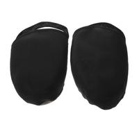 Luxshiny Couvre-Chaussures de Cyclisme d'hiver Thermique et Portable en Fibre Élastique pour Vélo Route et VTT, Demi-Orteils Semi-Ouverts, Ajustement Serré pour Hommes et Femmes