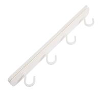 Luxshiny Crochet Coulissant Porte-Ustensiles Adhésif Résistant pour Rangement sous Meuble la Cuisine et Support Tasses Mugs