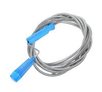 Luxshiny Déboucheur Canalisation Spirale en Fil D'acier Bleu Crochet Attrape-cheveux, Outil pour Déboucher Évier et Lavabo à Usage Domestique et Hôtelier