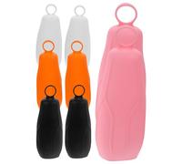 Luxshiny Design Simple et Créatif Manchons en Silicone 8pcs pour Bouteilles de Voyage Étanches et Élastiques pour et Lotion en Déplacement