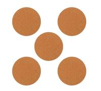 Luxshiny Dessous de Plat en Liège Rond Plateau à Plantes Léger et Imperméable 5 Pièces et Protection des Meubles pour Pot de Fleurs pour Jardinage DIY