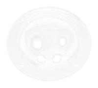 Luxshiny Dôme de Transport pour Chien et Chat en Acrylique Transparent, Accessoire de Remplacement Demi-sphère Résistant aux Chocs, Fenêtre Sécurisée pour Cage de Transport Petit Animal