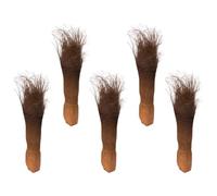 Luxshiny Écorces de Palmier Artificielles Naturelles 5 Pièces 35 Cm pour Décoration Jardin et Aménagement Paysager, Plateforme pour Plantes, Écorce Vive Colorée, Panneau Décoratif