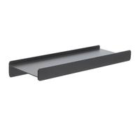 Luxshiny Étagère Flottante Murale en Alliage D'aluminium 12 Pouces, Étagère de Salle de Bain à Cloison, Rangement Mural pour Maquillage et Soins, pour Salle de Bain et Toilettes