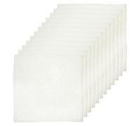 Luxshiny Étamine à Tofu et Tissu Alimentaire Coton Non Blanchi 12 Pièces 40X40 CM Réutilisable pour Filtration de Soupes, Jus et Bouillons Cuisine