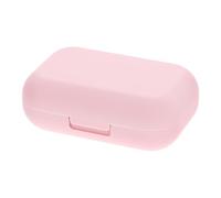 Luxshiny Étui pour Lentilles de Contact Rose avec Miroir et Outils, Léger et Portable, Utilisation en Extérieur ou Votre Paquet