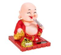 Luxshiny Figurine de Maitreya Solaire Décoration de Bureau Ornement de Chic Statue Portable pour Maison Bureau Décoration Chinoise
