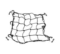 Luxshiny Filet de Pont de Kayak Noir 40x40cm avec Crochets en Nylon | Installation Rapide, Rangement Polyvalent, Retrait Facile, Garde L’équipement Sécurisé pour Kayak Sit On Top, Bateau
