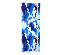 Luxshiny Film Adhésif de Camouflage pour Voiture 152x50 Cm en Pvc Bleu Camouflage Graffiti, Sticker Autocollant Personnalisable pour Habillage et Décoration Extérieure de Véhicule, Étanche