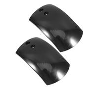 Luxshiny Garde-Boue en Plastique Noir pour Mini Moto et Quad Garçon et Filles, Ensemble de 2 Pièces, Facile à Installer, pour Aventures Hors-Piste