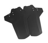 Luxshiny Garde-Boue pour Vélo en Plastique Texture 3D, Jeu de Bavettes Légères Noires pour Protection et Sécurité Optimale Pendant Vos Sorties