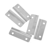 Luxshiny garden tool replacement 5pcs, replacement serrated blades for garden tape binding tasks and school, fer argent, compact and portable, streamlining box opener cutter tasks