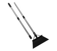 Luxshiny Grattoir à Balanes pour Coque de Bateau, Long Manche 172cm, Acier | Lame Renforcée Traitée à Chaud, Manche Étendu, Usage Docks et Pontons Flottants, Argenté