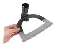 Luxshiny Houe Outil De Jardinage Creuse en Acier Inoxydable Petite Taille pour Désherbage Extérieur Ameublir La Terre Multifonctions Jardinage