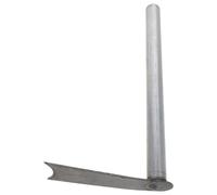 Luxshiny Houes de Désherbage Courtes Fer Outils de Jardinage Polyvalents pour Désherber Bêcher et Aérer Le Sol Petit Cultivateur Manuel Léger pour Potager et Massifs Fleuris