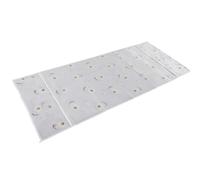 Luxshiny Housse Anti-poussière en Peva pour Électroménager avec Motif Chrysanthème, Paquet de Rangement Enroulable, pour Réfrigérateur Double Porte une Ambiance Estivale