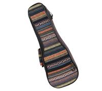 Luxshiny Housse de Ukulélé 21 Pouces Design Compact et Sangles D'épaule Réglables en Tissu Solide pour Transport et Rangement Facile