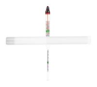 Luxshiny Hydromètre en Verre pour Aquarium Marin Léger et Précis, Testeur de Salinité pour Laboratoires d'eau, 1 Set pour Usage Professionnel et Personnel