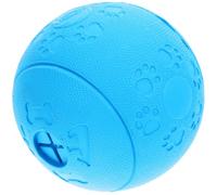 Luxshiny Interactif pour Chien Balle en Caoutchouc à Mâcher Solide Distributeur de Friandises Réduit L'énergie Excessive pour Chiots