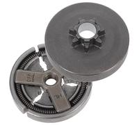 Luxshiny Kit d'embrayage Renforcé pour Tronçonneuse 52/5800 pour Jardinage Et Agriculture Cloche d'embrayage, Tambour Intégré Et Pignon, Transmission Et Montage Stable