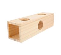 Luxshiny Labyrinthe Tunnel en Bois pour Hamster et Petits Rongeurs, Naturel pour Exercice et Exploration, Facile à Entretenir, Adapté pour Habitat Intérieur