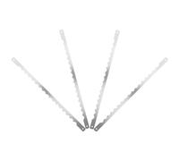Luxshiny Lames De Couteaux À Pain En Acier Inoxydable Lames De Rechange Dentelées Pour Couteaux À Pain En Bois 4 Pièces