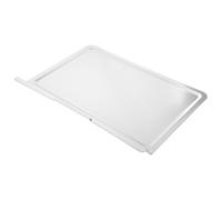 Luxshiny Lèchefrite Rectangulaire en Fer Argenté Antiadhésif pour Four Électrique, Plateau de Récupération D'huile Résidus, pour Barbecue et Pâtisserie