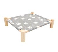 Luxshiny Lit Surélevé pour Chat et Petit Chien Nid de Sommeil Confortable pour Animaux Intérieur Design Simple et Durable pour et Détente