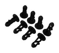 Luxshiny Loquets de Couvercle de Pratique pour Poubelle à Roulettes 8pcs 32l en Plastique Noir, Verrou Facile à Nettoyer et Entretenir