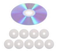 Luxshiny Lot de 10 Disques DVD-r Vierges Imprimables Haute Capacité en Plastique pour Gravure Vidéo et Sauvegarde Photo Enregistrements Conférence Téléphonique