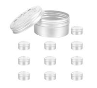 Luxshiny Lot de 12 Boîtes D’entraînement à L’odorat pour Chiens, Étuis en Aluminium 60 ML Trous de Fleur, Outils pour Dressage Olfactif, Kit Portable pour Agility et Détection