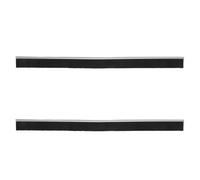 Luxshiny Lot de 2 Balais de Porte Étanches en Brosse Flexible 50cm, Joint de Balai Robuste en Plastique et Fer, Anti-poussière et Insonorisant pour Portes Intérieures