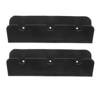 Luxshiny Lot de 2 Crochets de Siège pour Bateau Pneumatique en Plastique Noir Fixation Fiable et Installation Rapide, Accessoires pour Sièges de Barque Gonflable