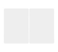 Luxshiny Lot de 2 Feuilles de Tableau Blanc Effaçable à Sec A4 Portable en Plastique Réutilisable pour Élèves et Enseignants, Petite Ardoise Blanche pour Bureau et Usage Scolaire, Tableau