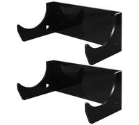 Luxshiny Lot de 2 supports muraux pour rouleau à pâtisserie, support mural pour rouleau à pâtisserie, crochet mural, organiseur de rangement pour bouteilles de cuisine, décoration murale