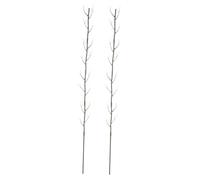Luxshiny Lot De 2 Treillis pour Plantes Grimpantes en Matériau PP, Hauteur 100 Cm, Support pour Jardin, Balcon Et Intérieur, Cadre D’Escalade Polyvalent pour Fleurs Et Légumes