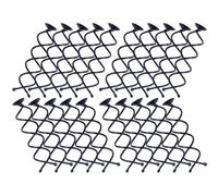 Luxshiny Lot de 20 Épingles à Cheveux en Spirale Noires Plateau Alliage Métallique Robuste pour Chignons Torsadés et Coiffures DIY Accessoires Cheveux Femme Pratiques et Décoratifs